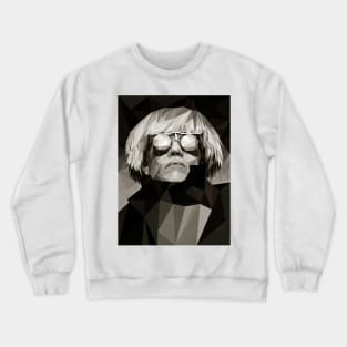 This Is Andy Warhol by Mrs Green Crewneck Sweatshirt